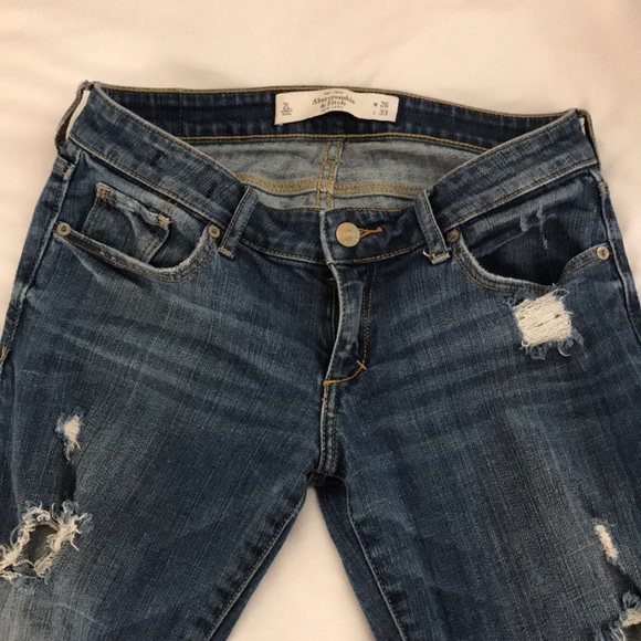Abercrombie and fitch ripped jeans - Picture 3 of 6